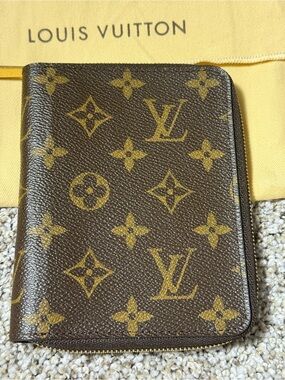 Louis Vuitton Vibrant Zip-Around Wallet - Like New Dustbag & Box, FF Initials